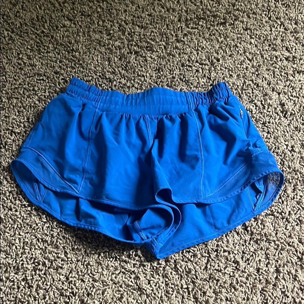 Blue lulu hotty hot shorts